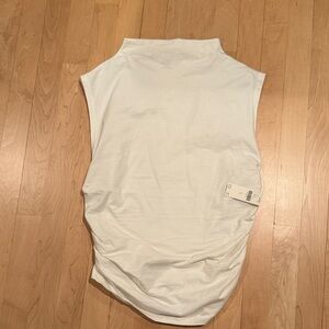 Maeve White Muscle Tee